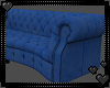 Blue Retro Sofa