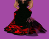 Red n Black Gown
