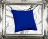 𝕽. BLUE pillow