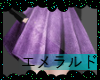 E* Purple Denim Skirt