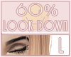 Left Eye Down 60%