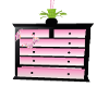 Pink n Black Dresser