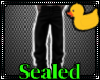 Black jean pants