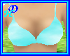 blue illu bikini top