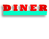 3D Diner Sign