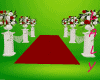 Wedding Aisle Red