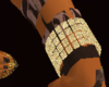 (L) GOLD diamond anklet