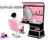 candy pink salon chair