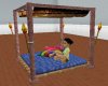 Bed for beach