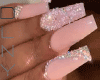 Diamond Nail Baby Pink
