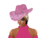 Velour Blush Cowgirl Hat