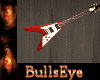 [bu]Guitar Flying V Red