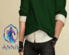 Winter green shirt