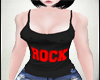 Rock Black Tank Shirt