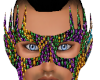 Mardi Gras Bead Mask