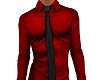 red classy shirt /tie