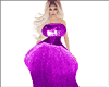 prom gown EML purple