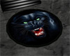 Black Panther Rug Round