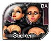 -BA- Hells Angelz Sticky