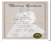 marrige certificate