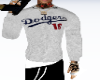 Dodgers Sweater Grey