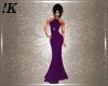 !K!  Gown Purple