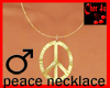 Peace neclace