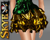 S-Mardi Gras Skirt, Gold