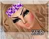 Aztec purple Headband