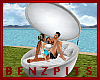 ROMANTIC BEACH DAYBED /W