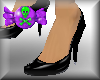[LI] Pvc Black heels