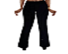 WH Black silk pants