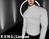 Kxng | White Turtleneck