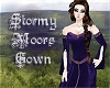 Stormy Moors Gown