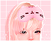 Cat sleepmask pink