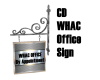 CD Whac Office SIgn