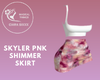 Skyler PNK Shimmer Skirt