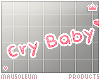 M|CryBaby.Sticker