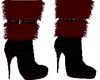 (BB) Fur Red boots