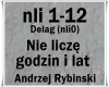 Nie licze godzin i lat