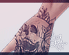 Skull hands