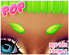   . lime furry brows