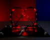  Romanitc Red Heart Bed