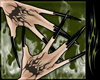 ! long stilettos + tats