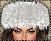 White Winter Fur Hat