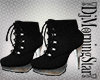 Black Sparkle Boots