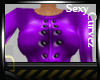 SC| Buttoned top purple
