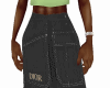 Long Skirt Jean Kilt CDI