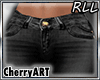 LAURA SIS Jeans blk RLL