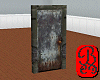 Rusted metal door